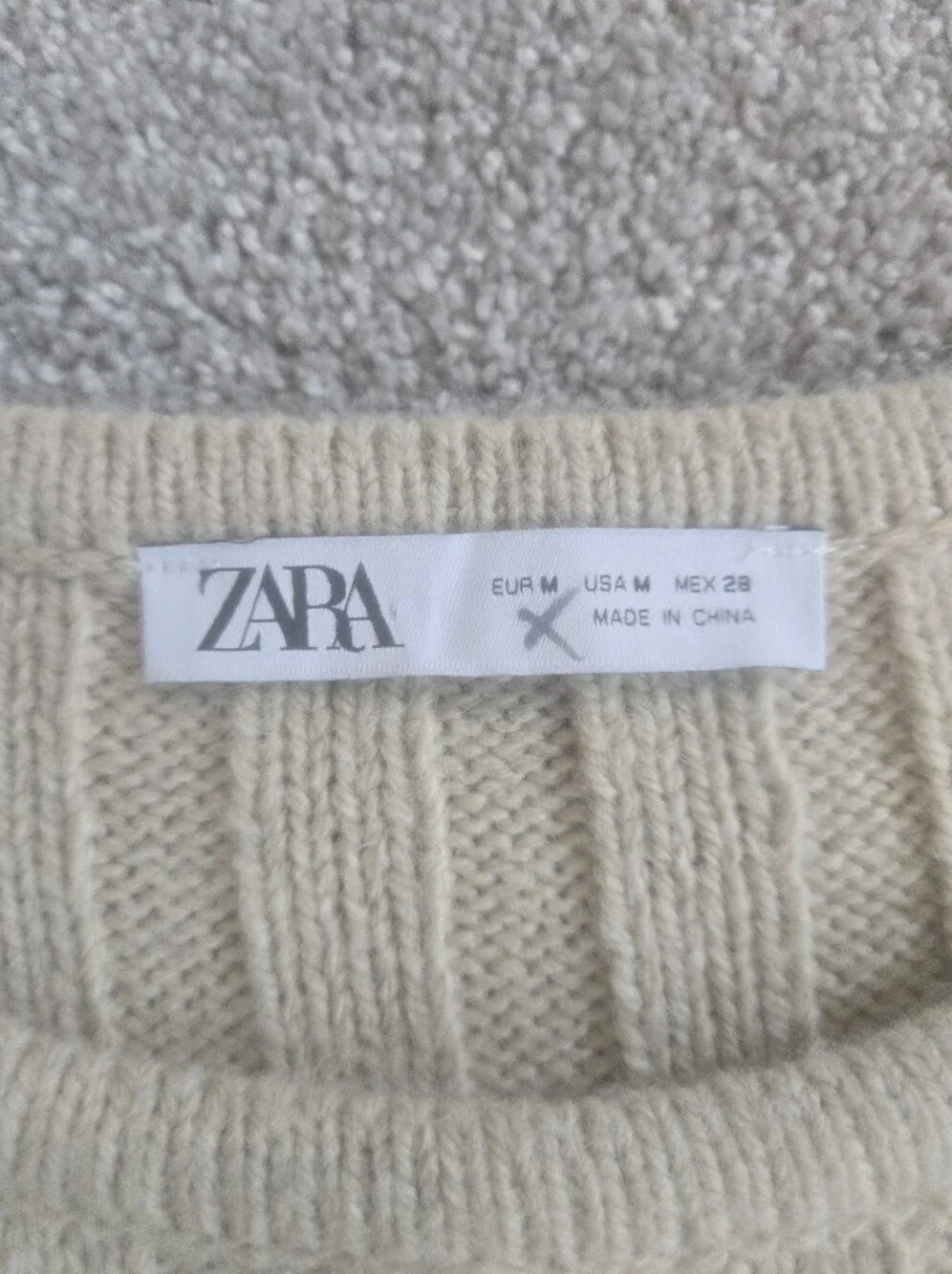 Zara soft ribbed